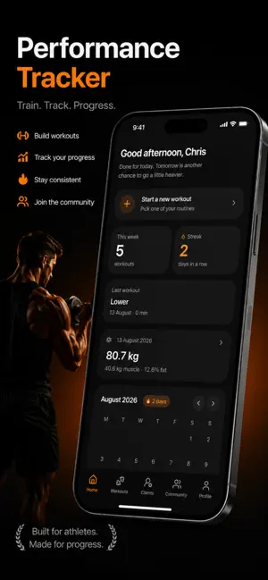 Performance Tracker screenshot 1
