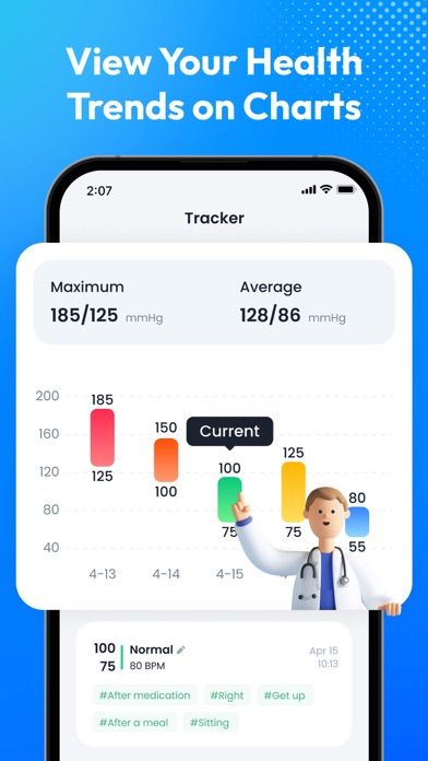 Blood Pressure App-BP Tracker Screenshot