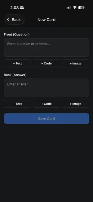 Flashcard: Spaced Repetition screenshot 3