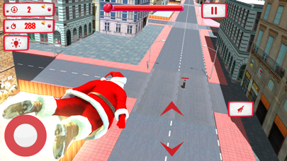 Christmas Santa Rope Hero Game Screenshot