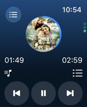 ‎Watch Music Player - WaMusic Screenshot