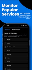 Pingly Uptime screenshot