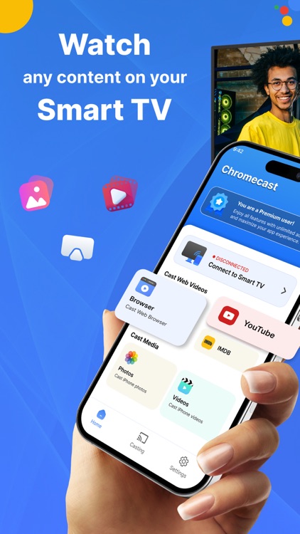 Castify:Screen Mirroring App