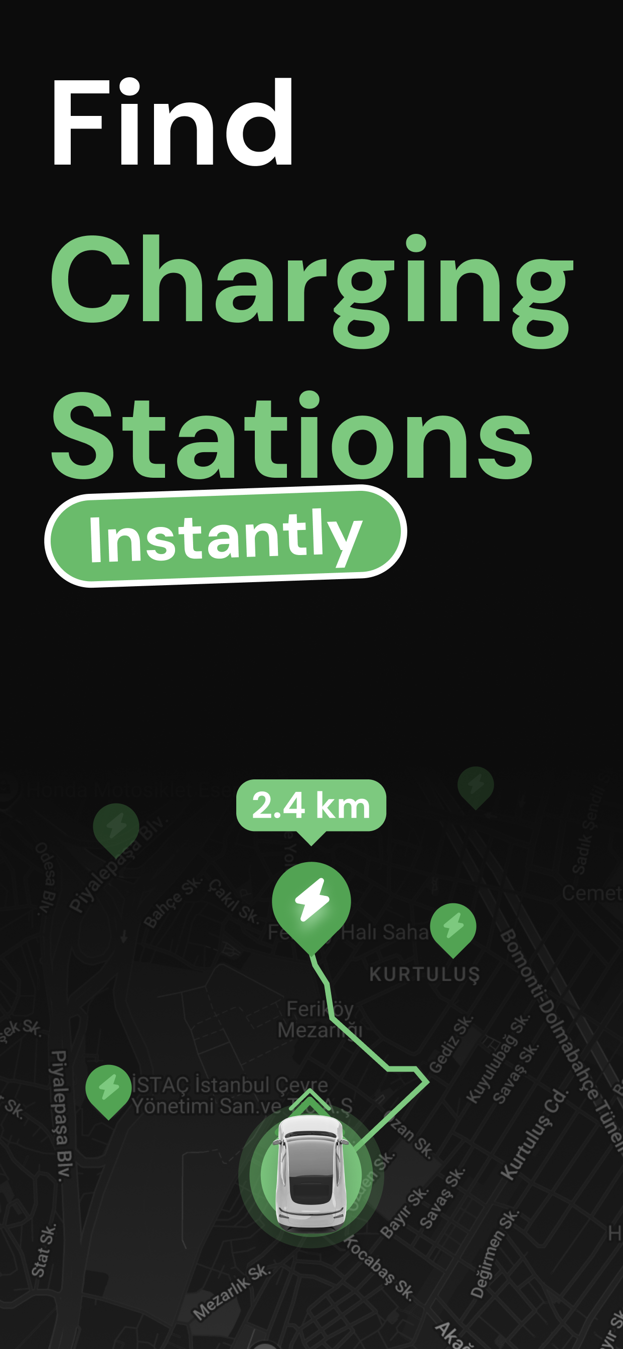 EV Charge Finder: Charging Map