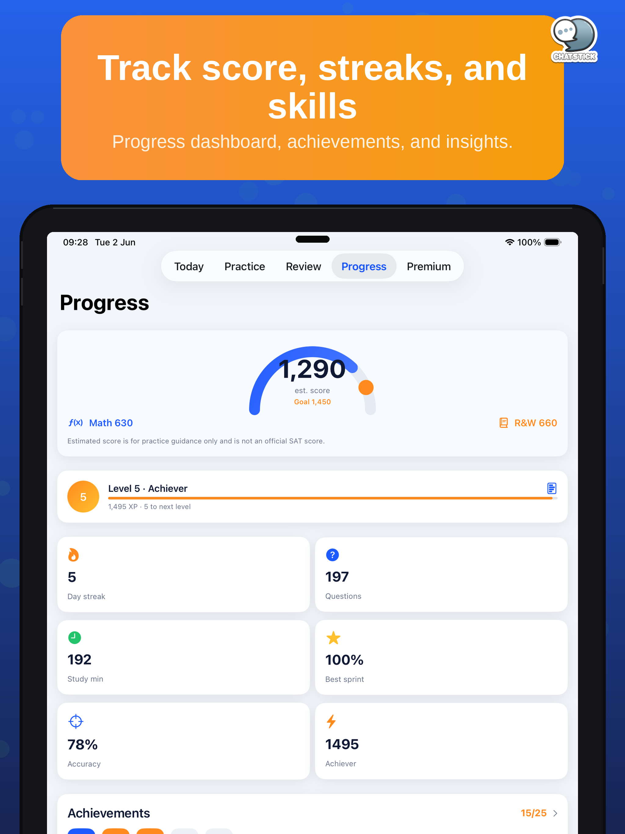 SAT Sprint Prep Coach by CS screenshot 19