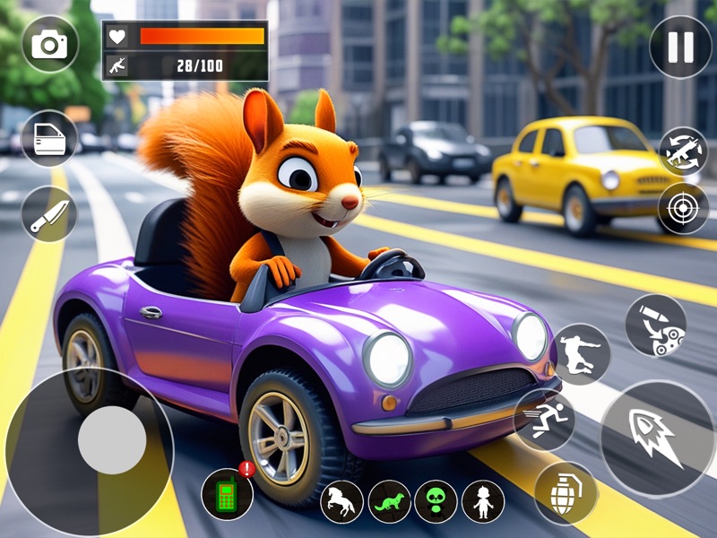 Squirrel Super Hero Action Sim screenshot 11