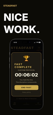 SteadFast Fasting Timer Screenshot 6 of 6