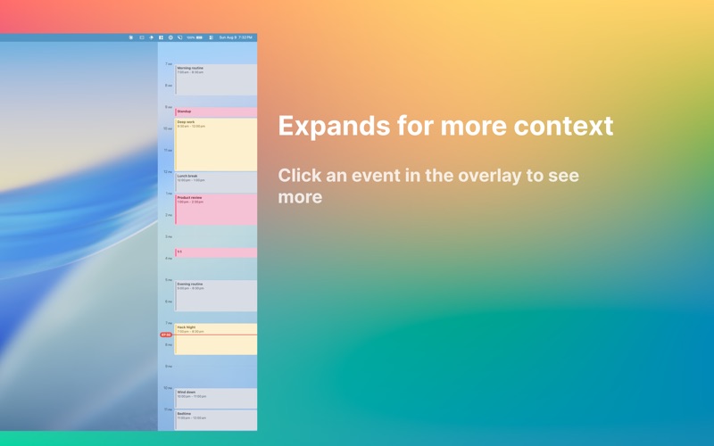Timeline - Visualize your day screenshot