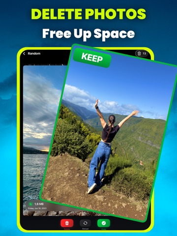 Swipe Photo Cleaner- PicLite iPad screenshot