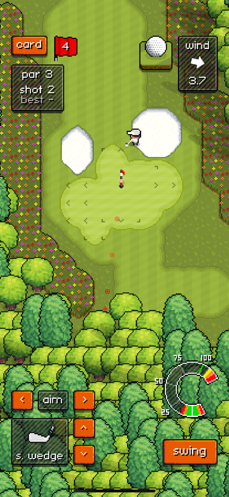 Pixel Pro Golf screenshot 1