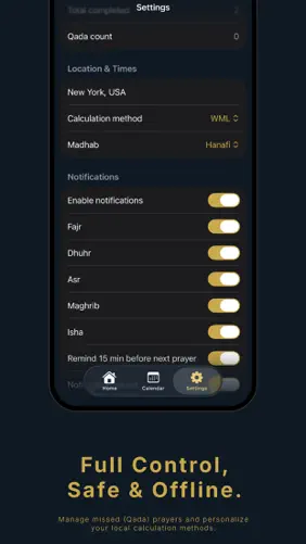 Salah: Prayer Tracker & Streak screenshot 3
