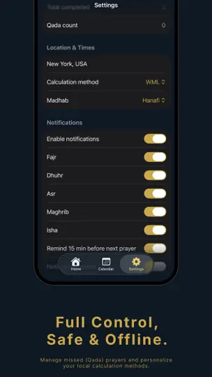 Salah: Prayer Tracker & Streak iPhone-skjermbilde 3