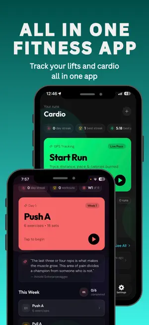 Liftx - Gym Workout Tracker screenshot 1