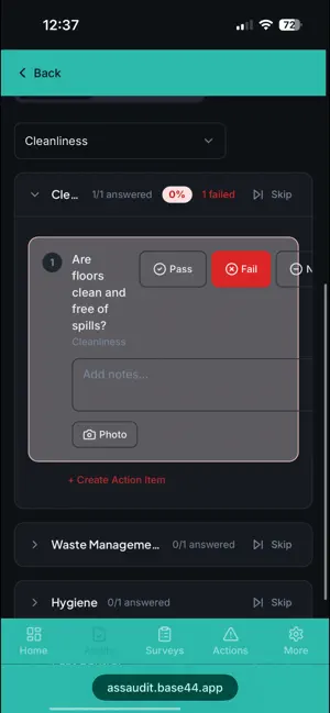Audit Survey Specialists screenshot 1
