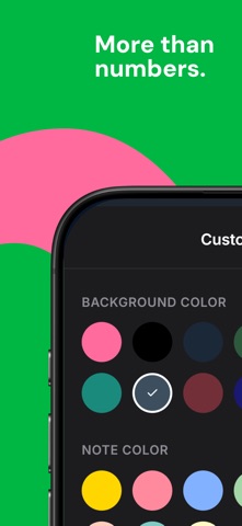 Calculator Woman Custom Color iPhone screenshot