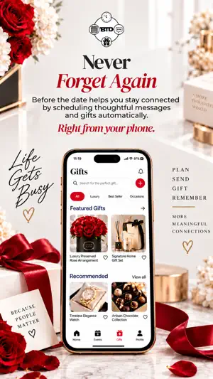 Before the Dates: Reminders screenshot 1