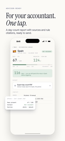 Flags: Country Days Tracker screenshot