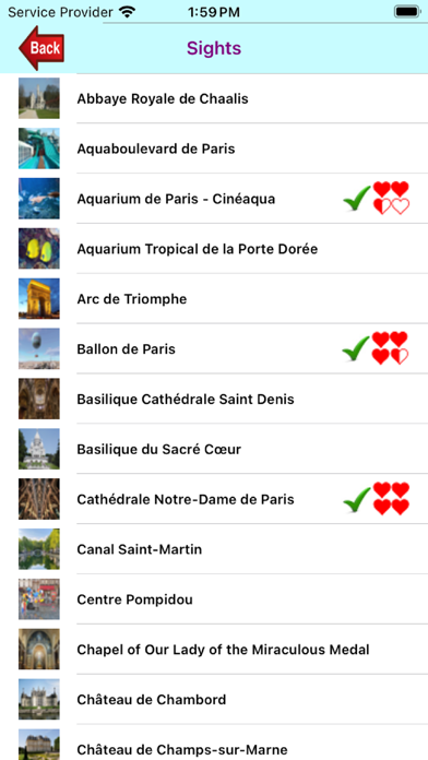 Visit Paris Screenshot