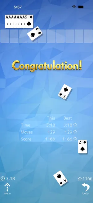 Simple-SpiderSolitaire screenshot 3