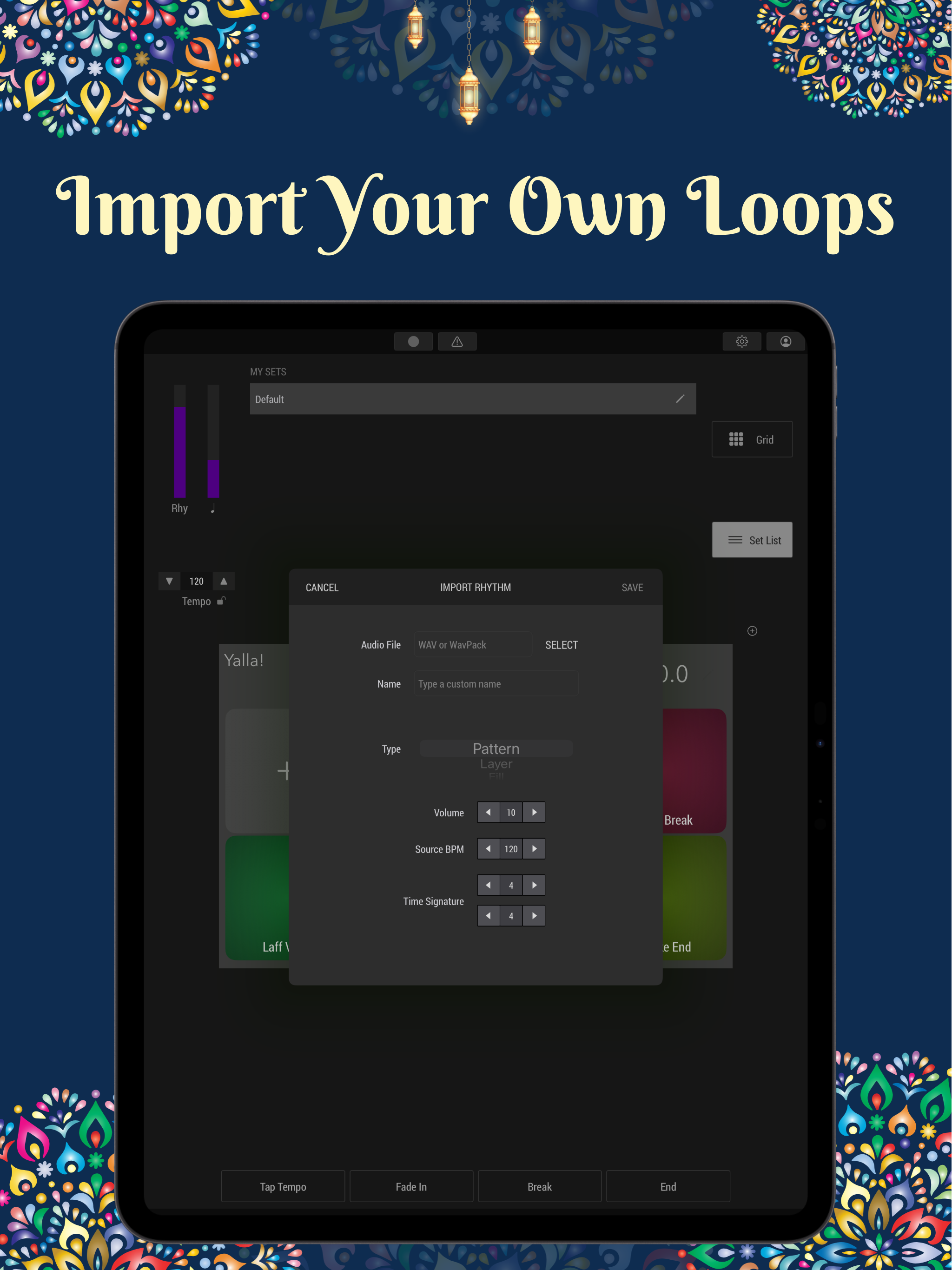 Darbuka Beats: Tabla Drum Pad