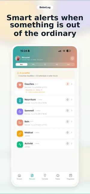 BébéLog - Baby & Pregnancy screenshot 2