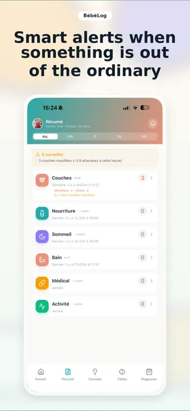 BébéLog - Baby & Pregnancy screenshot 2 of 6