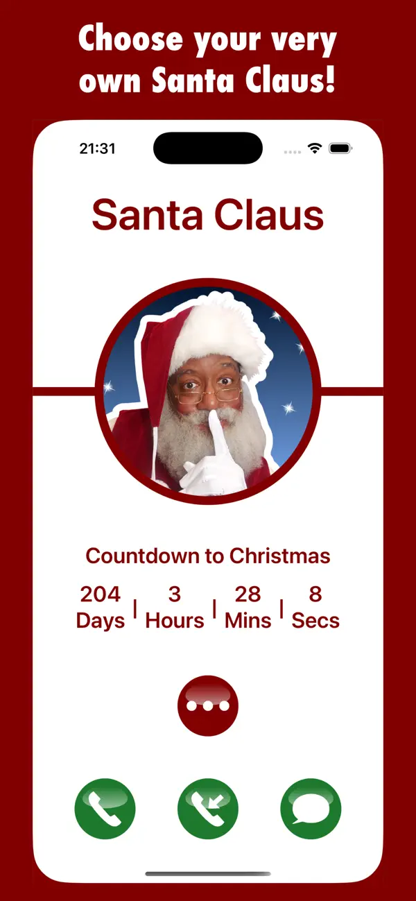 Screenshot #3 pour Santa Claus Call & Message