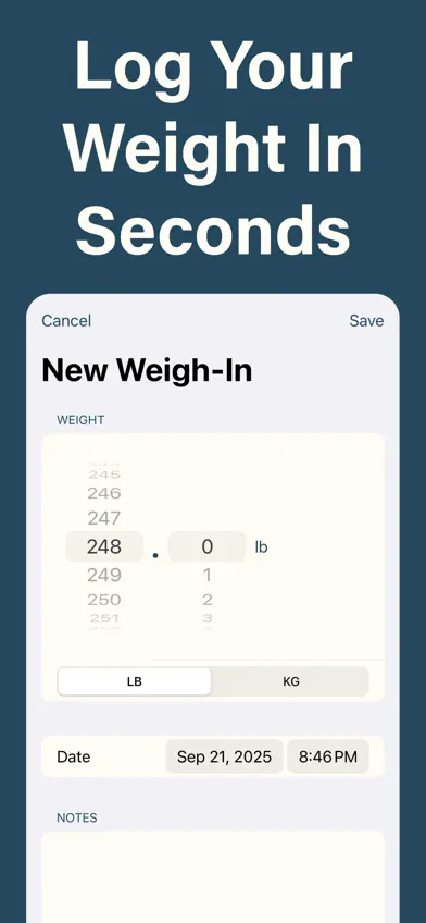ScalePal: Weight Tracker screenshot 2