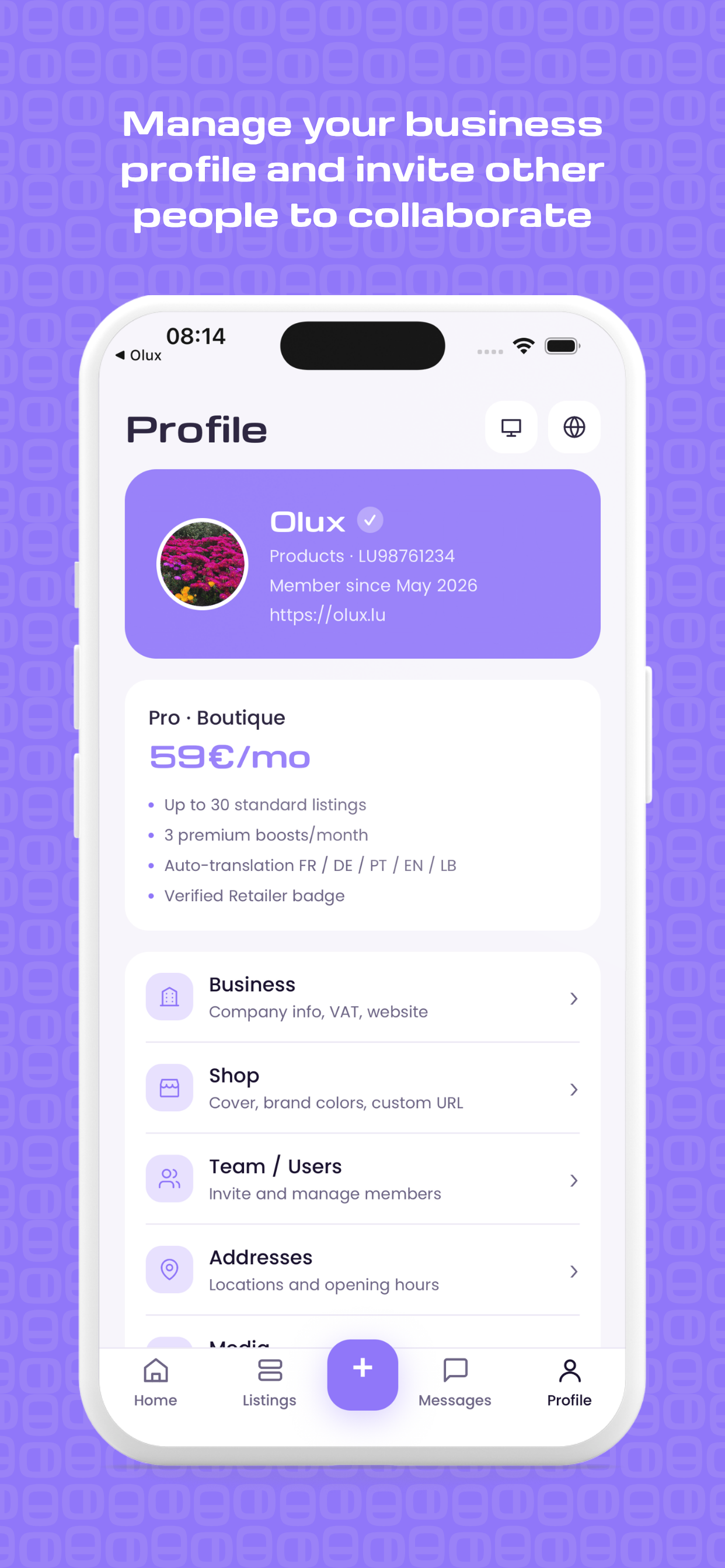 Olux Business