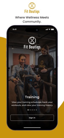 Fit Boutiqs iPhone screenshot 1
