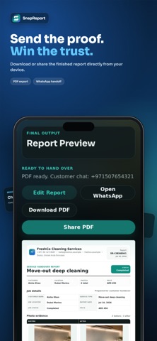 SnapReport: Service Reports screenshot