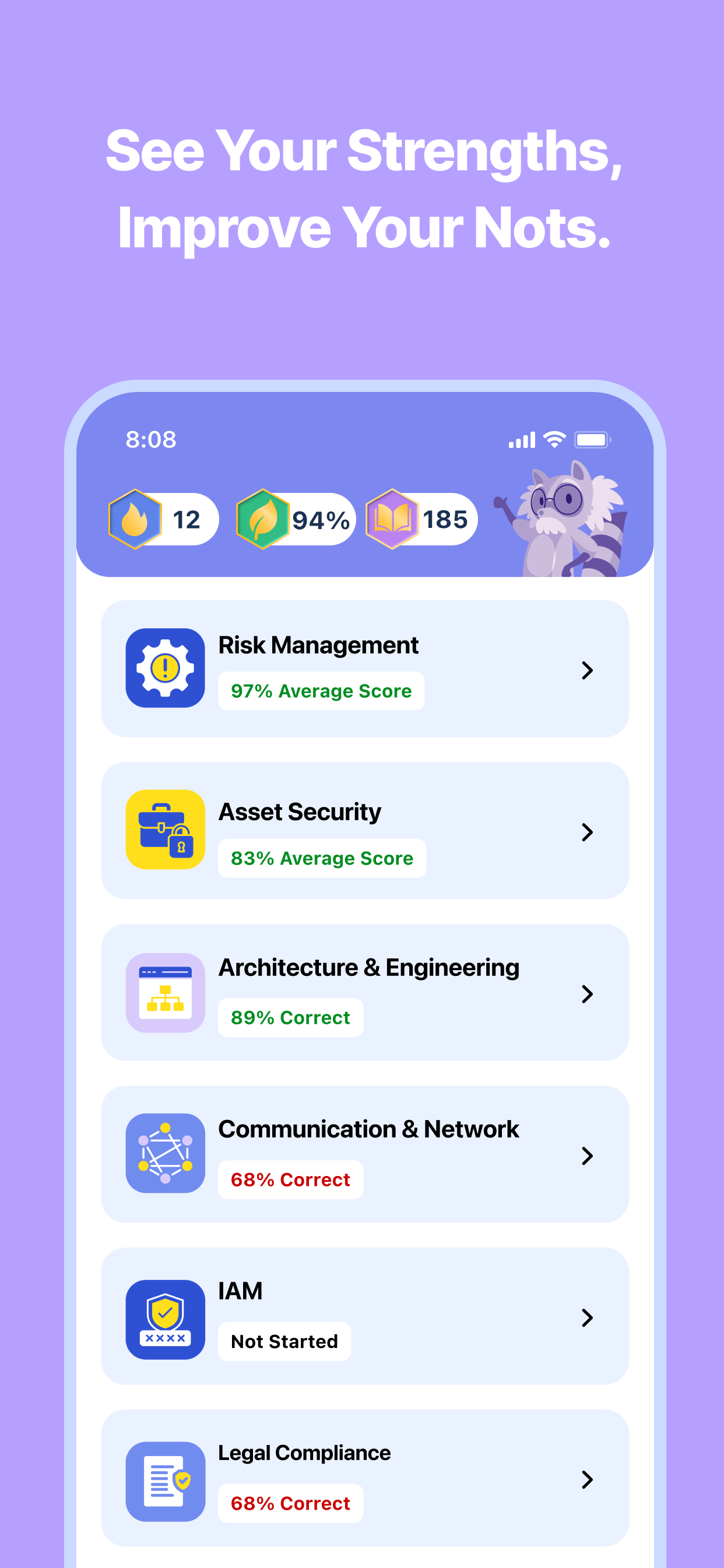 CISSP Test Prep 2025 | ISC² screenshot 4
