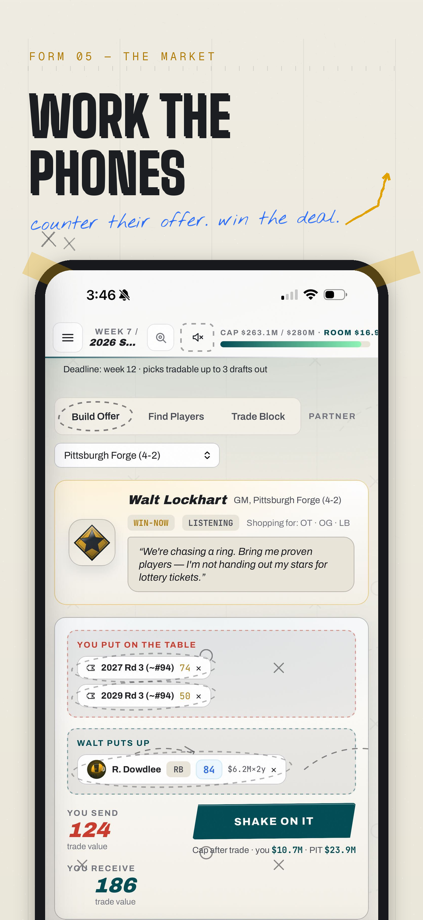 Gridiron GM App Store screenshot 5