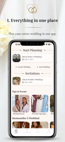 WedMind screenshot