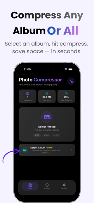 Image Compressor - MB to KB Screenshot 4 of 6