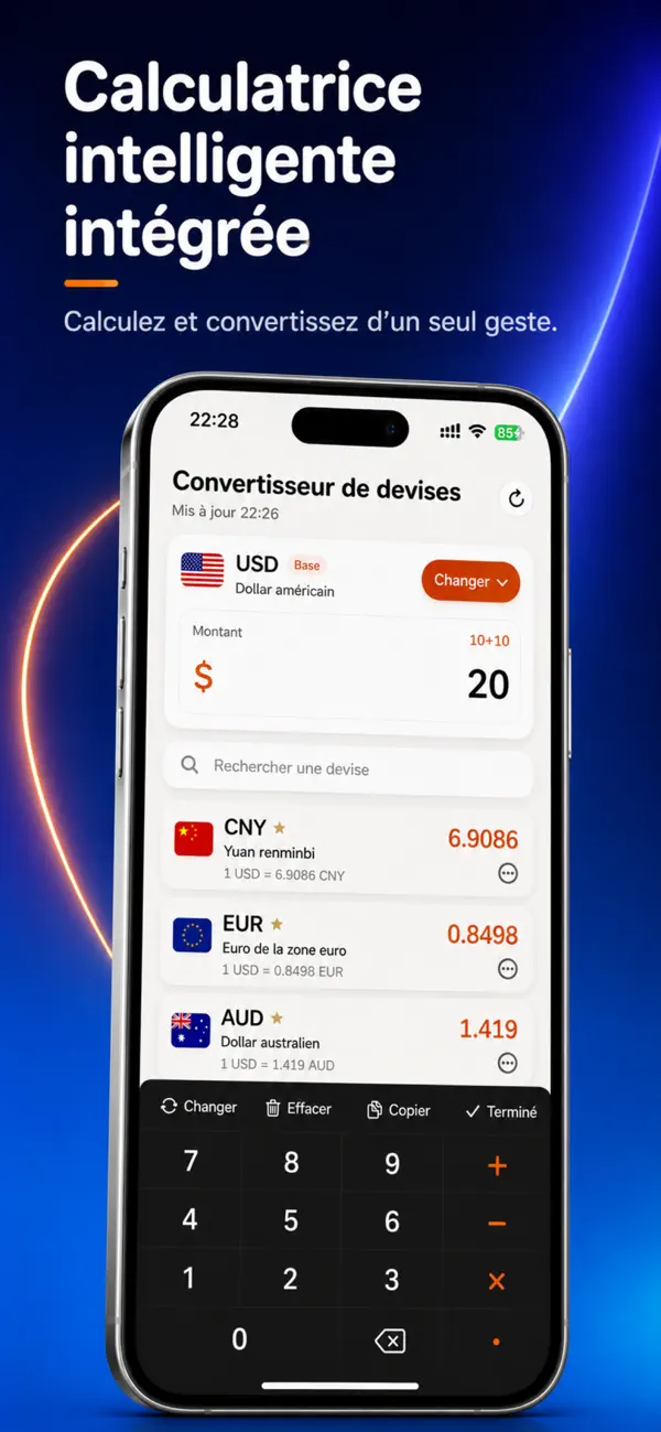 Screenshot #3 pour Convertisseur Unité et Devise