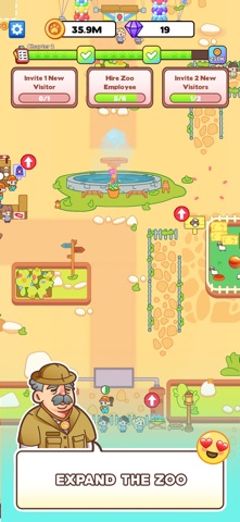 Idle Zoo World screenshot
