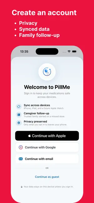 PillMe - Pill Reminder screenshot 1