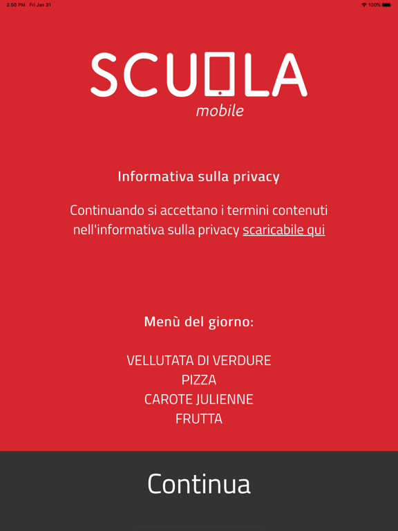 Screenshot #4 pour ScuolaMobile