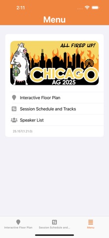 Mensa AG 2025 screenshot
