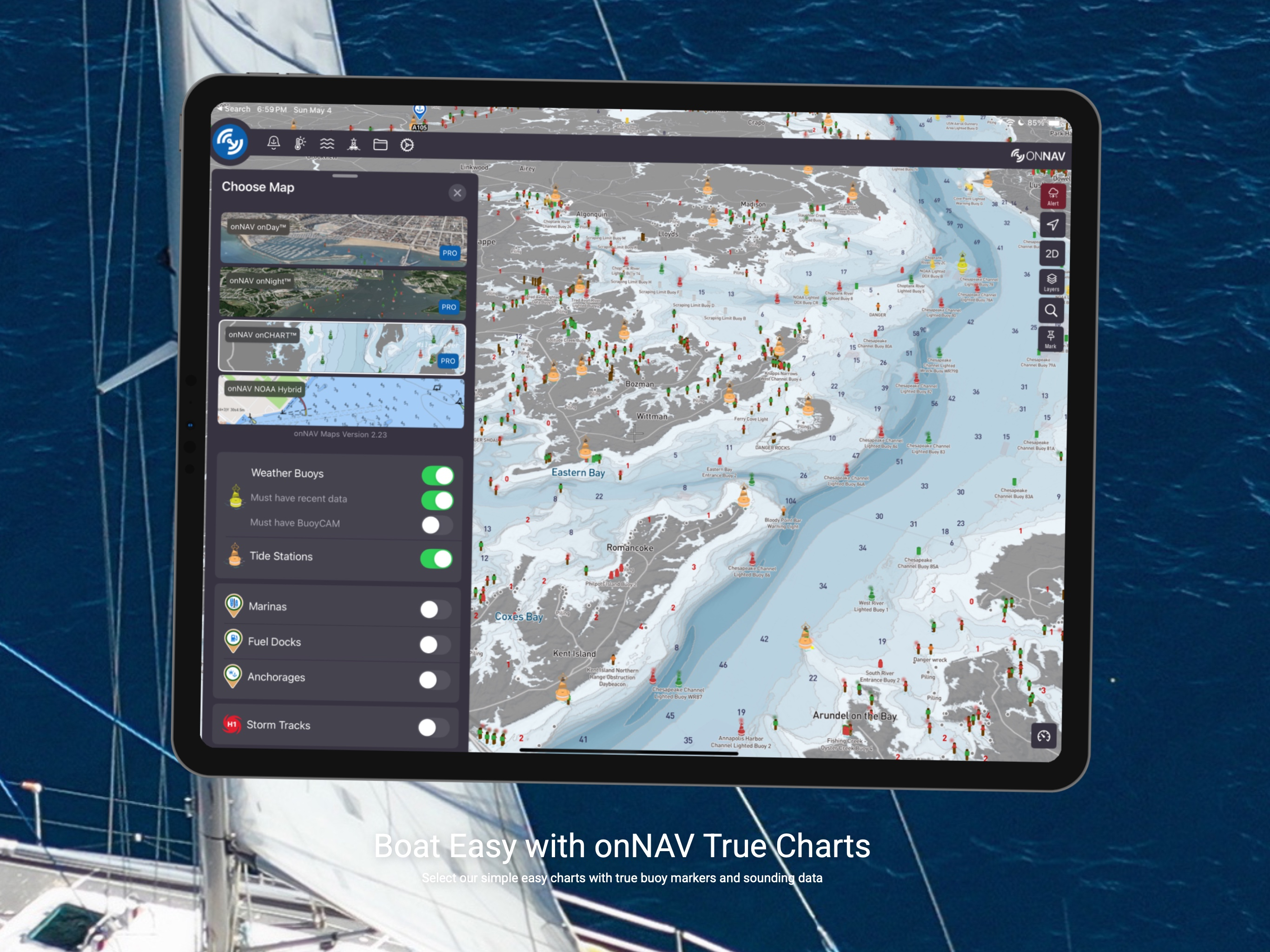 onNAV Marine screenshot 18