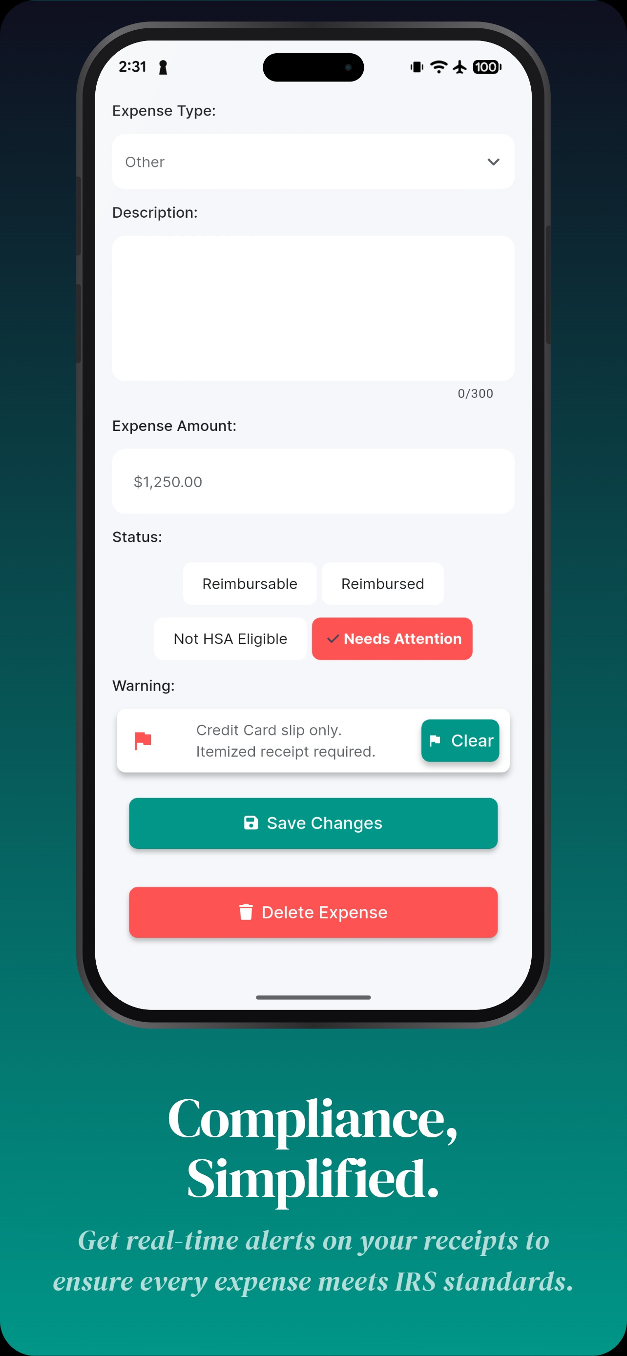 SnapHSA: Tracker & Eligibility