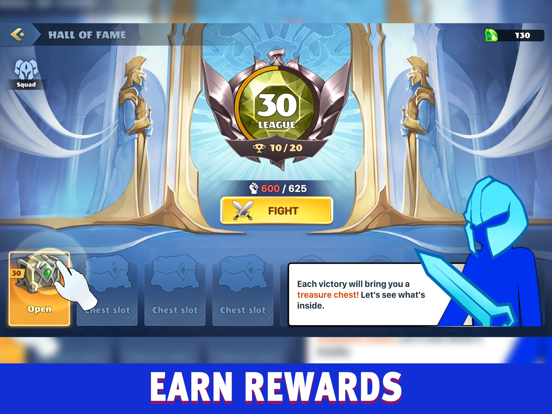 Mighty Party: Battle Heroes iPad app afbeelding 7