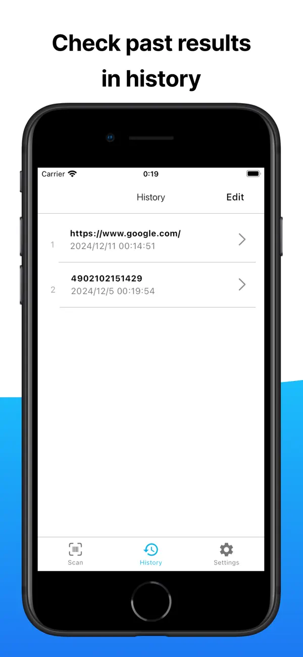 #3. QR Code Reader barcode Reader (iOS) De: Shufu Lin