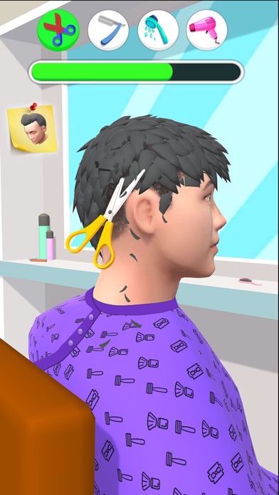 Barber Emporium Hair Style Screenshot