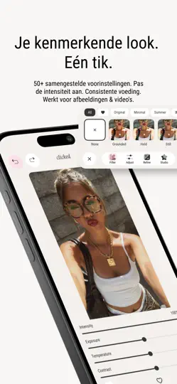 Screenshot von Clicked: AI Editor & Beautify auf dem iPhone 2