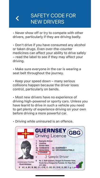 Guernsey Theory Test Manual