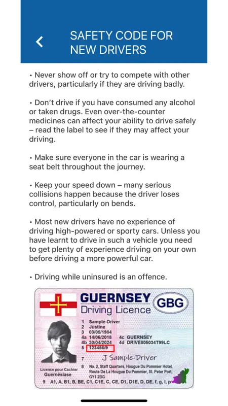 Guernsey Theory Test Manual screenshot 3 of 10