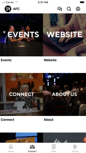 Agape Faith Church screenshot 2