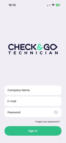 Check&Go Technician Screenshot 1 of 3